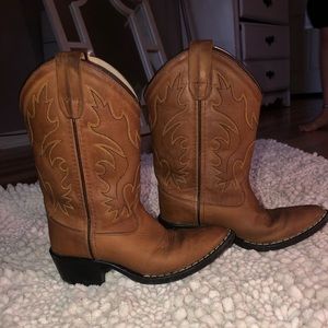 Girls Old West cow girl boots